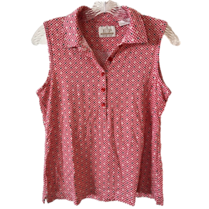 EP Pro Tour Tech sleeveless golf Tank Polo SZ Small